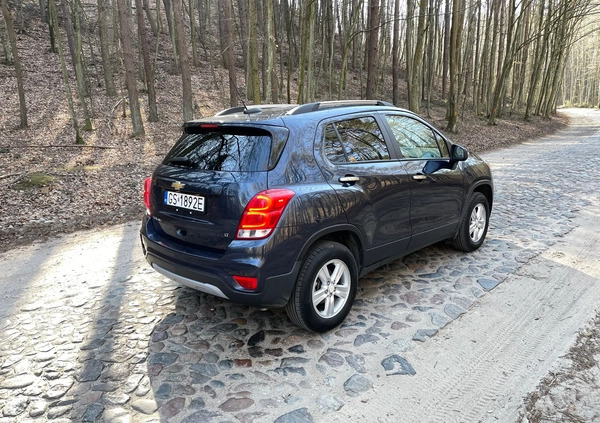 Chevrolet Trax cena 56900 przebieg: 39700, rok produkcji 2018 z Rejowiec Fabryczny małe 301